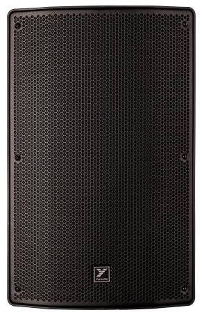YORKVILLE - YXL 15” Powered Loudspeaker 1000 Watts peak (500 Watts program) 15” Woofer & 1” HF driver on 90°x60° horn – FOH/Monitor combo Polypropylene cabinet, Integrated 3 channel mixer with 1/4", XLR and 1/8" inputs, Bluetooth