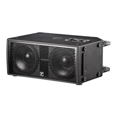 YORKVILLE - Paraline 2x 12” Powered Subwoofer 2800 watts peak – powered – compact stackable active subwoofer -- 2 x 12” front loaded woofers, with casters w/8 fly points