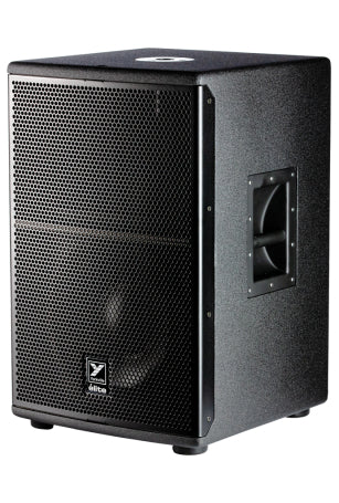 Elite 12” Powered Subwoofer 2400 Watts peak (1200 watts prgram) 12” Woofer with 4" Voice Coil. Next generation horn loaded subwoofer – DSP limiters, and 3 performance presets. iOS and Android App for advance subwoofer control – birch plywood & painted finish.