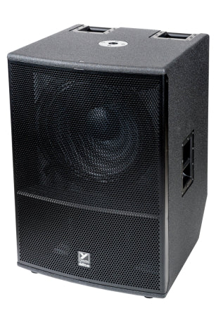 Elite 18” Powered Subwoofer 3200 watts peak (1600 watts program) 18” Woofer wit 4" Voice Coil. Next generation horn loaded subwoofer – DSP limiters, and 3 performance presets. iOS and Android App for advance subwoofer control – birch plywood & painted finish.