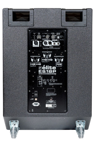 Elite 18” Powered Subwoofer 3200 watts peak (1600 watts program) 18” Woofer wit 4" Voice Coil. Next generation horn loaded subwoofer – DSP limiters, and 3 performance presets. iOS and Android App for advance subwoofer control – birch plywood & painted finish.