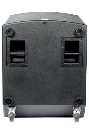 Elite 21” Powered Subwoofer 3600 Watts peak (2400 watts program) 21” Cast Fram Woofer with 6" Voice Coil. Next generation horn loaded subwoofer – DSP limiters, and 3 performance presets.