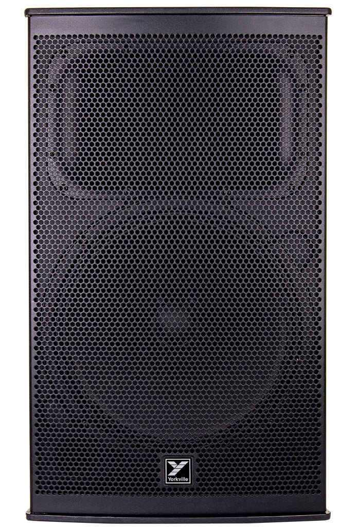 YORKVILLE - Excursion MOBILE 12" - a battery powered compact powered speaker. Featuring 1 X 12"woofer and a 1" compression driver, 3 channel mixer, LINK functionality, and 5.5 hours of battery life at full power!