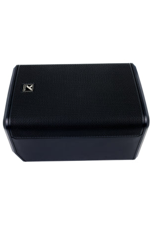 Excursion MOBILE 8 - a battery powered compact powered speaker. Featuring 1 X 8"woofer and a coaxial mid-high driver, 3 channel mixer, LINK functionality, and 5.5 hours of battery life at full power!