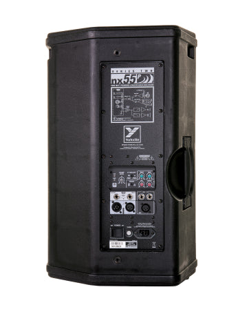 NX 12” Powered Loudspeaker 1000 watts - powered - 12” woofer & 80°x50° horn w/1” driver - 900/100 watts bi-amp built in mixer with microphone and line inputs, mixer bypass, link jacks and more.