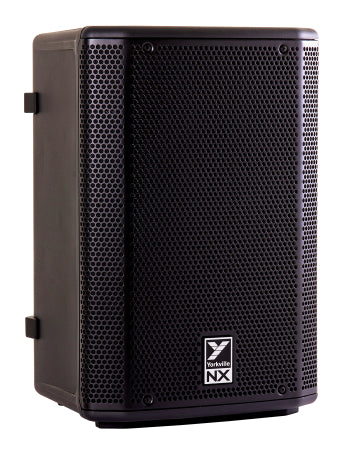 NX 8” Powered Loudspeaker 1000 watts program, (2600 W peak) 8" woofer & 1" Driver. Blutooth, onboard 3 channel mixer.