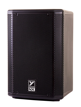 NX 8” Powered Loudspeaker 1000 watts program, (2600 W peak) 8" woofer & 1" Driver. Blutooth, onboard 3 channel mixer.