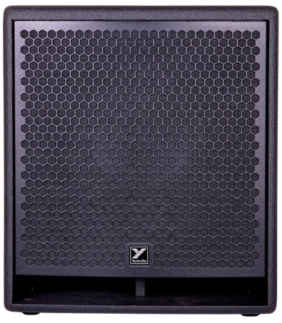 YORKVILLE - ParaSource 12" powered Subwoofer - 900 watts program (1800 watts peak), plywood/paint
