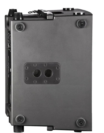 Paraline 4x 6” Powered Loudspeaker 1200 watts peak- powered - compact array loudspeaker - 4 x 6" woofers & 2 x 1" drivers on a Paraline lens. 110° wide and 15° vertical dispersion, dual stand mount, locking safety pins and stackable feet. In white.