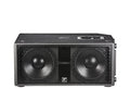 YORKVILLE - Paraline 2x 12” Powered Subwoofer 2800 watts peak – powered – compact stackable active subwoofer -- 2 x 12” front loaded woofers, with casters.