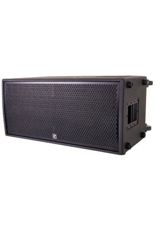 Paraline 2x 15” Powered Subwoofer 2800 watts peak – powered – compact stackable active subwoofer -- 2 x 12” front loaded woofers, with casters and fly points.