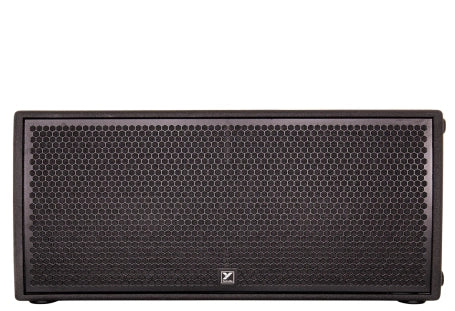 YORKVILLE - Paraline 2x 15” Powered Subwoofer 2800 watts peak – powered – compact stackable active subwoofer -- 2 x 12” front loaded woofers, with casters and fly points.