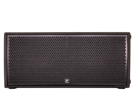 YORKVILLE - Paraline 2x 15” Powered Subwoofer 2800 watts peak – powered – compact stackable active subwoofer -- 2 x 12” front loaded woofers, with casters.