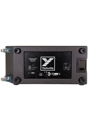 Paraline 2x 15” Powered Subwoofer 2800 watts peak – powered – compact stackable active subwoofer -- 2 x 12” front loaded woofers, with casters and fly points.