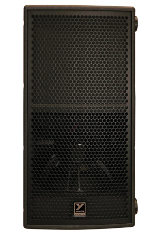 YORKVILLE - Synergy 15” Powered Subwoofer Single 15" woofer with tapped-horn design. Baltic birch cabinet. 9000 Watts peak (4500 watts program) Exceptionally high output and deep bass.