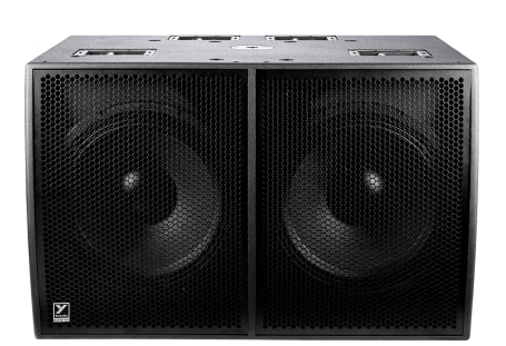 YORKVILLE - Synergy 2x 21” Powered Subwoofer Dual 21" Bass Reflex Powered Subwoofer: 6000 watts (program), 17,000 watts (peak) 2 x 21-inch LF woofers with 4.5-inch voice coils. Exceptionally high output and deep bass.