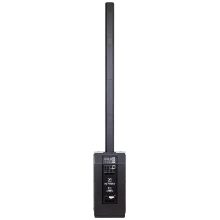 The YXL Tower 12 All-in-one PA System delivers 1550 watts of peak performance in a sleek, space-saving column design. Featuring 1x12” Neodymium Woofer with 4x3-inch mid-range drivers and a dedicated high compression driver. The Sub features separate controls and a max SPL of 126 Db. Ideal for both live performance and playback, these powered speakers feature advanced DSP, Bluetooth® streaming with stereo pairing, a built-in 3-channel mixer with multiple input options, and selectable modes for Concert, Cl...