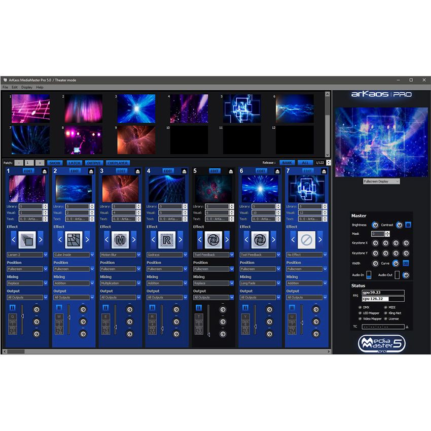 ADJ ArKaos Media Master Express (Boxed)