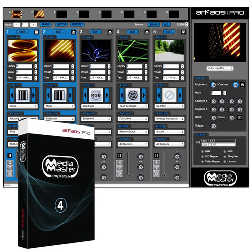 ADJ ArKaos Media Master Express (Boxed)