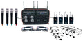 VocoPro MIB-QUAD-8 Combo - 8 Channel Wireless Handheld/Headset/Lapel Mic-In-Bag Package