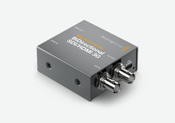 Blackmagic Micro Converter BiDirectional SDI/HDMI 3G, World's smallest bidirectional converter!
