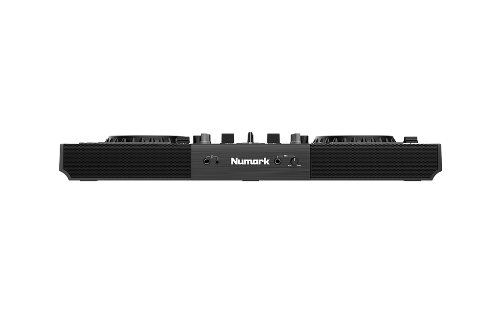 Numark Mixstream Pro+, Standalone DJ Controller with 7-Inch Touchscreen, Built-In Speakers and Wi-Fi Streaming