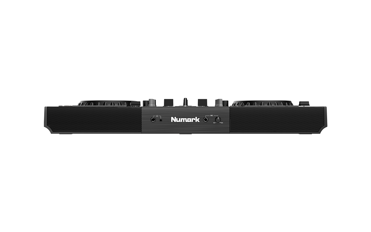 Numark Mixstream Pro+, Standalone DJ Controller with 7-Inch Touchscreen, Built-In Speakers and Wi-Fi Streaming