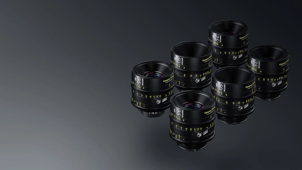 DZOFILM Vespid Cyber Full-frame Prime Lens-75mm T2.1 (PL and EF mount, with data), Full-Frame Cine Prime, PL and EF Mount, Manual Focus and Iris, Cine-Standard 0.8 MOD Gears