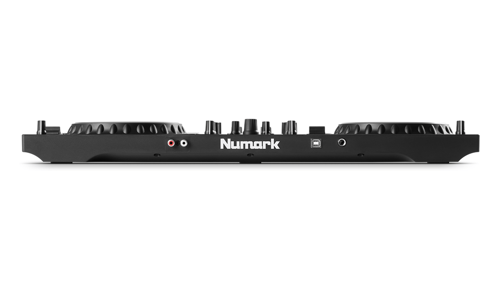 Numark Mixtrack Platinum FX, 2-Deck Serato DJ Controller with Jog Wheel Displays and FX Paddles