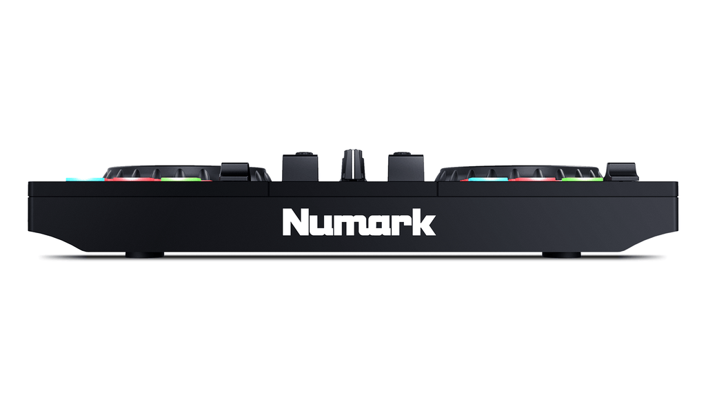 Numark Party Mix Live, 2-Deck DJ Controller with Built-In Light Show and Speakers for Serato DJ Lite and Algoriddim djay
