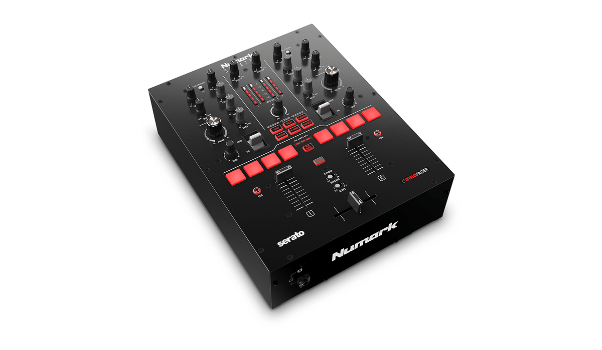 Numark Scratch, 2-Channel Scratch DJ Mixer for Serato DJ Pro with Innofader-Ready Crossfader
