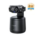 EMEET PIXY Wireless, 3-Camera 4K Dual-Lens PTZ Streaming System with AI Auto Tracking, Home Wi-Fi or Hotspot Operation, Records to TF Card or Device, Streams to Up to 4 Platforms via EMEET Studio App