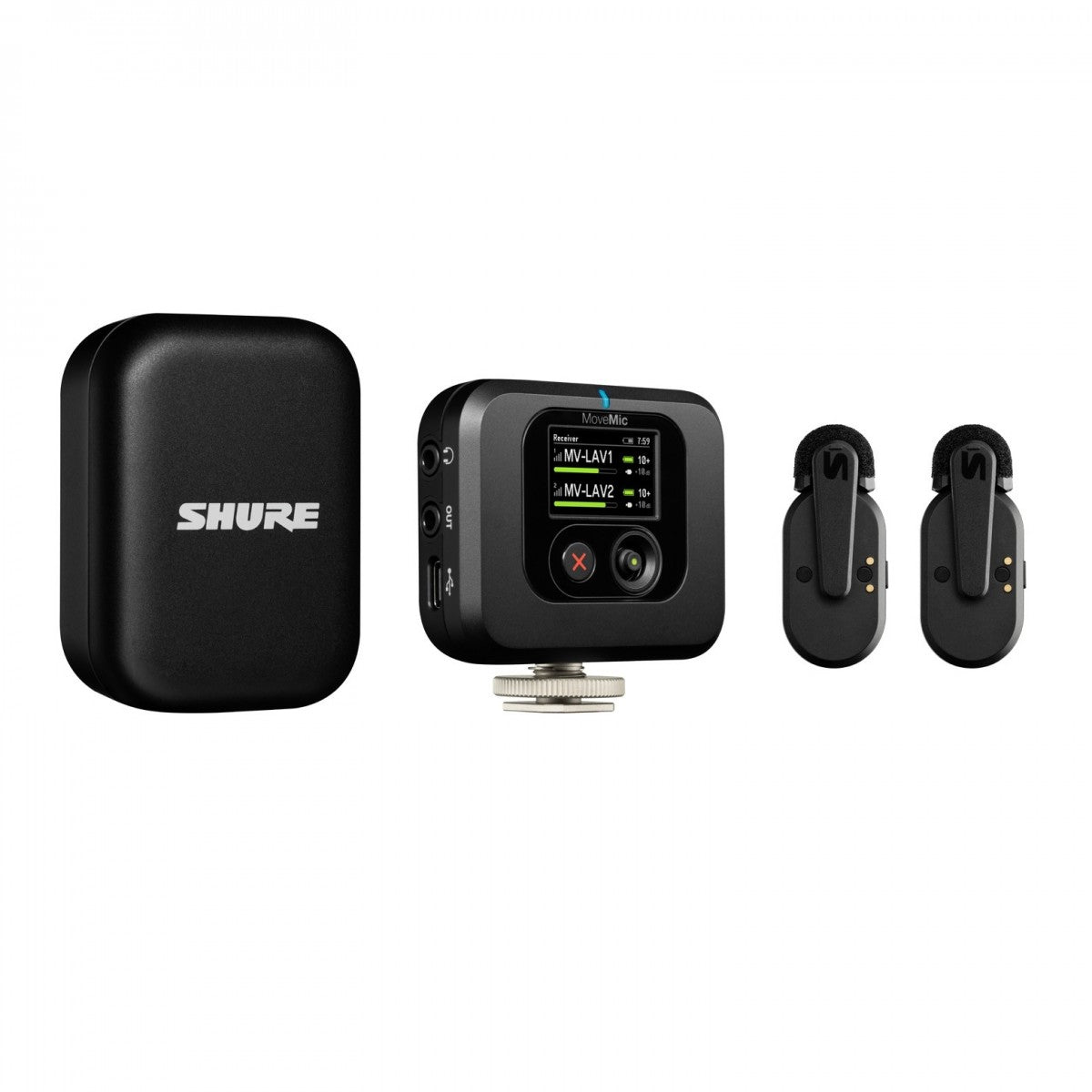 Shure MV-R-Z7, Shoe Mountable Camera Plug-in Receiver