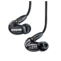 Shure SE21DYBK+TW2, SE215 Black W/ BT Mmcx True Wireless