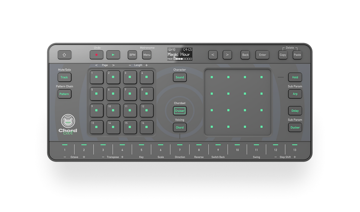 Pioneer DJ - AlphaTheta CHORDCAT, 8-Track groovebox
