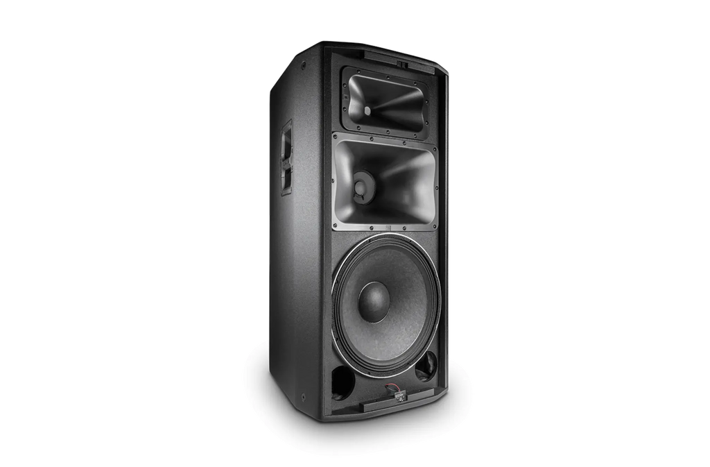 JBL PRX835W, Powered 15" three-way system, Wood cabinet, Pole mount, M10 suspension points