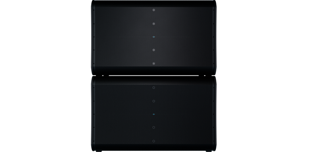 QSC LS218 stacked pair