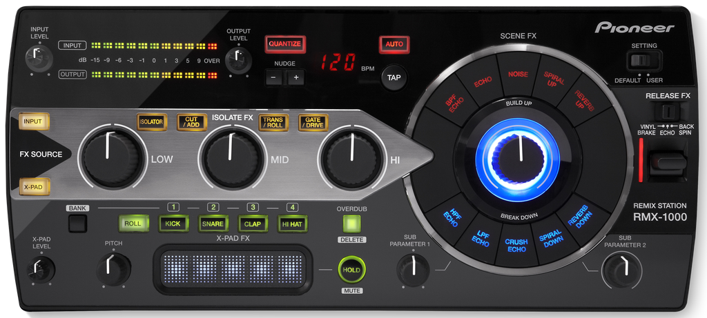 Pioneer DJ - AlphaTheta RMX-1000, Professional DJ effector & sampler