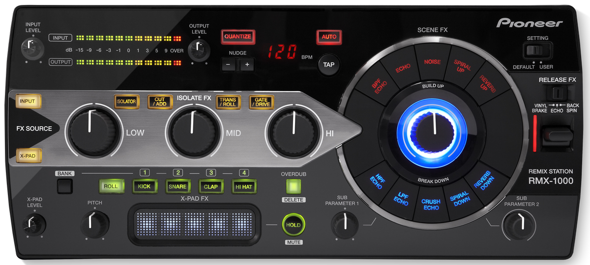 Pioneer DJ - AlphaTheta RMX-1000, Professional DJ effector & sampler