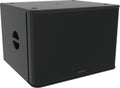 EAW RS115 115V Black, Powered 1 x 15in Subwoofer, 1 x 15in 3in Voice Coil, Plywood Cabinet, Black, 115V