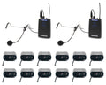 VocoPro SilentPA-IFB-12 - One way communication system for TV and film production