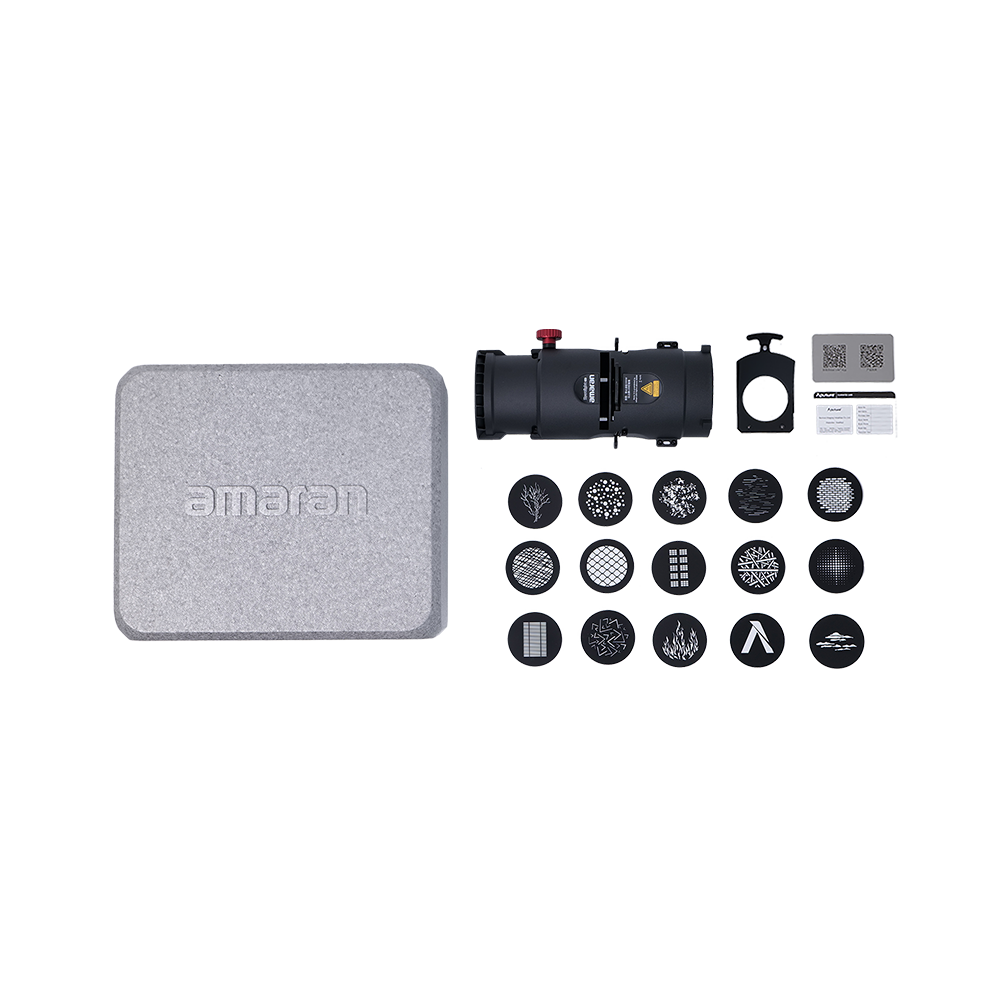 amaran Spotlight SE (19° Lens Kit), Compact Bowens Mount Projection Lens