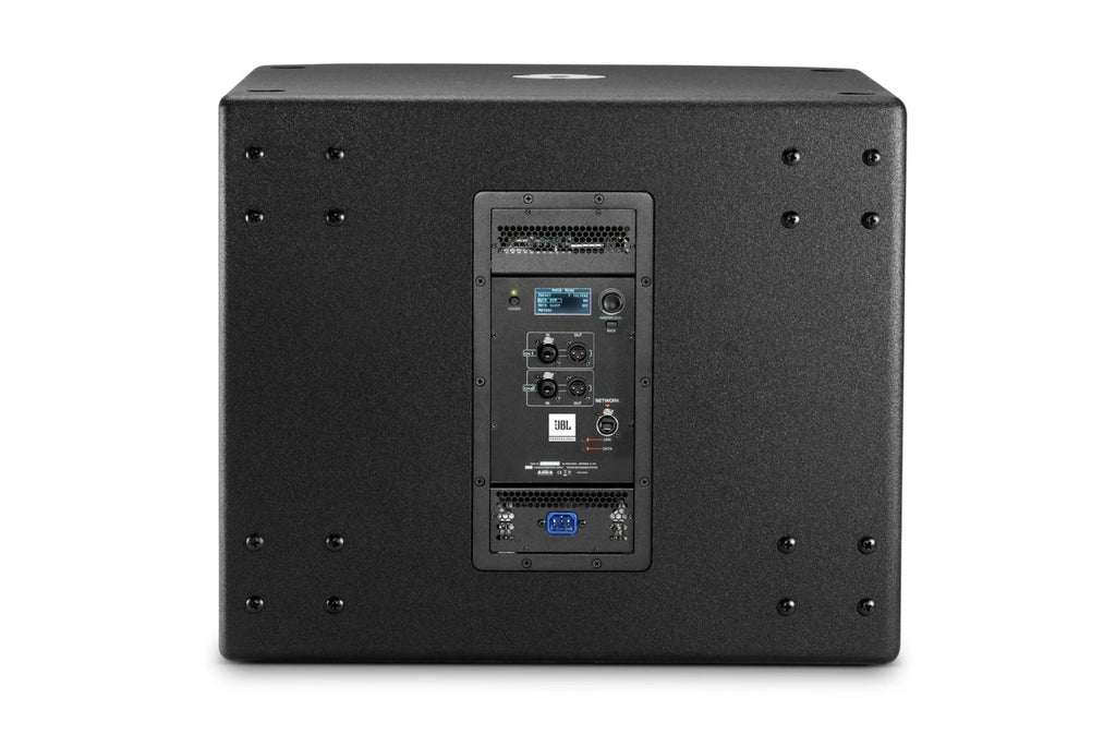 JBL SRX818SP, 1000 Watt Powered 18" subwoofer featuring Crown Amplification