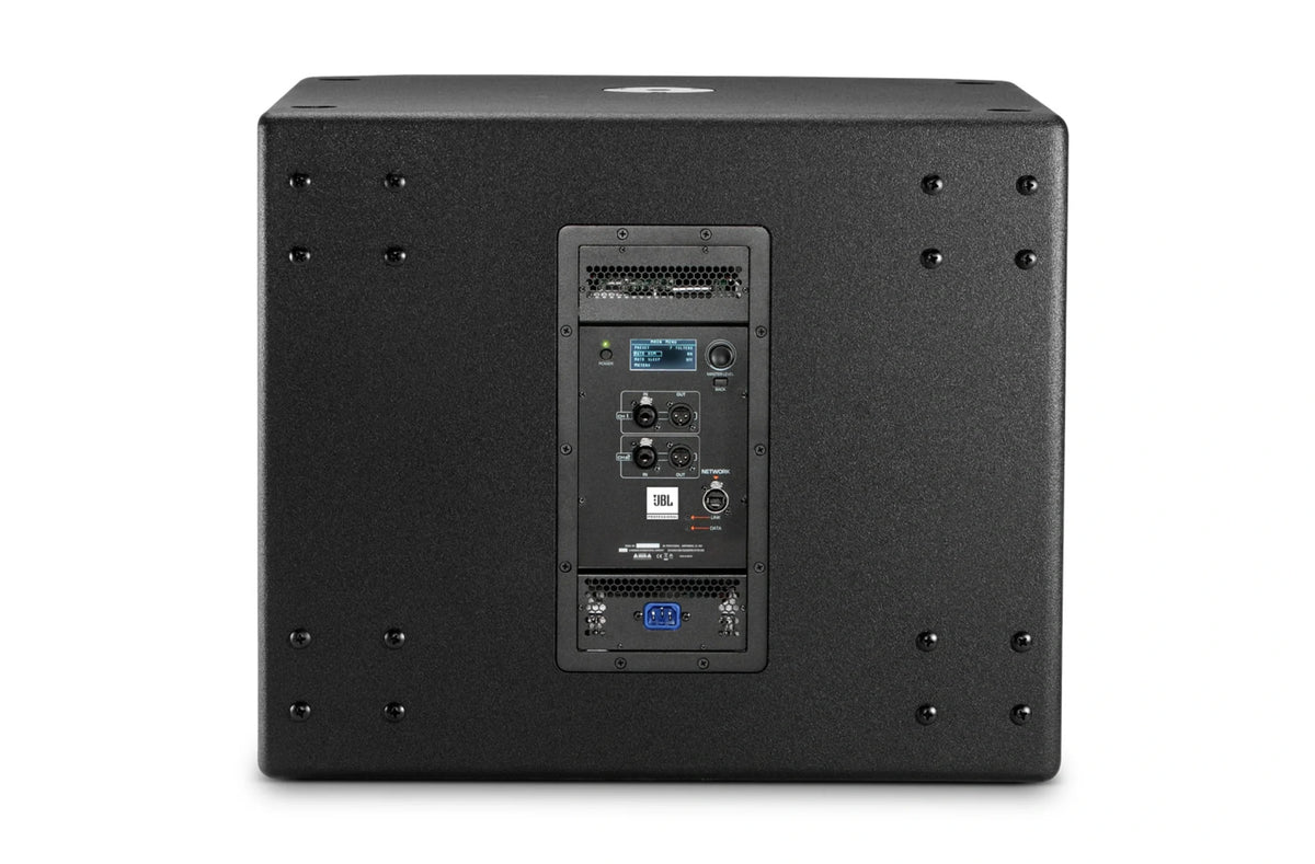 JBL SRX818SP, 1000 Watt Powered 18" subwoofer featuring Crown Amplification