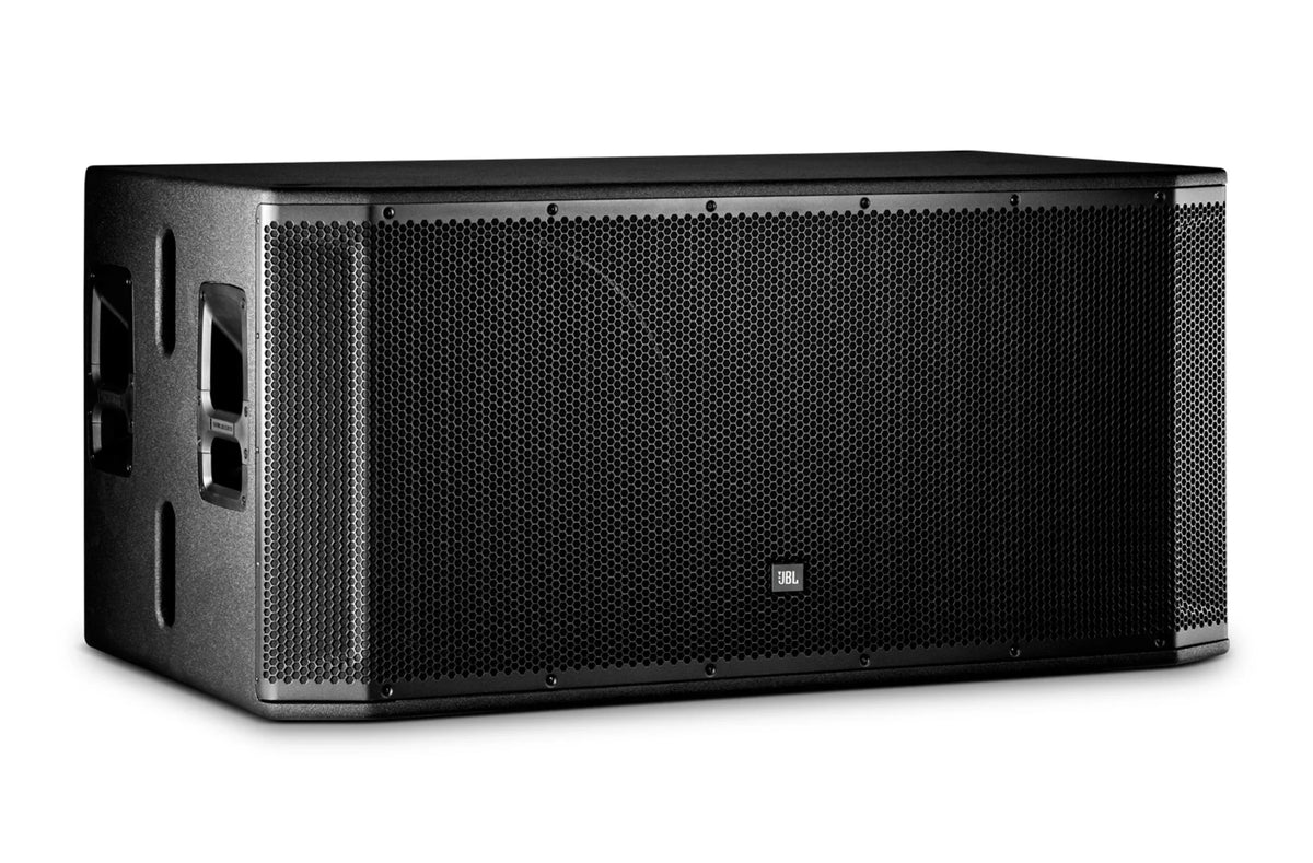 JBL SRX828SP, 2000 Watt Powered dual 18" subwoofer featuring Crown Amplification