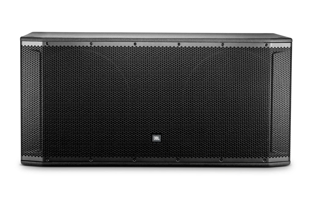 JBL SRX828SP, 2000 Watt Powered dual 18" subwoofer featuring Crown Amplification