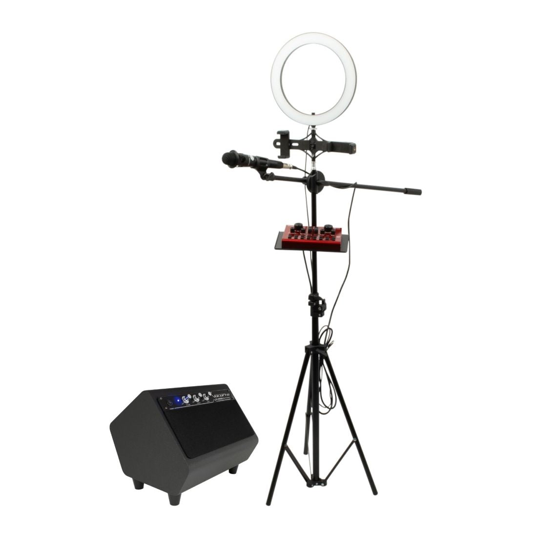 VocoPro Streamer-Live-Pro - 100-Watt Karaoke Recording/Streaming Package