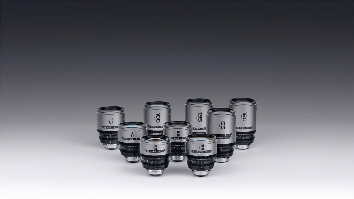DZOFILM PAVO 2x anamorphic Prime 3-lens A set 28/40/75mm T2.1 -Neutral Coating- PL&EF mount - Imperial, 2X Anamorphic Prime, Super35 Coverage, PL and EF Mount, Neutral or Blue Flare, M86 Front Filter