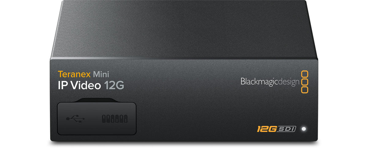 Blackmagic Teranex Mini Quad SDI to 12G-SDI, Convert Quad Link SDI to single link 12G-SDI so you can connect older Quad Link Ultra HD equipment to newer 12G-SDI devices