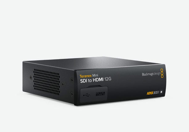 Blackmagic Teranex Mini SDI to HDMI 12G, Convert SD, HD and Ultra HD SDI to HDMI and analog or AES/EBU audio